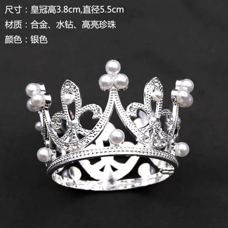 Crown Cake Topper and Tiara Pageant Accessories TSC