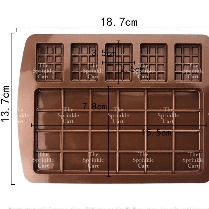 Chocolate Block BS Bar Silicone Molder for Baking Use TSC