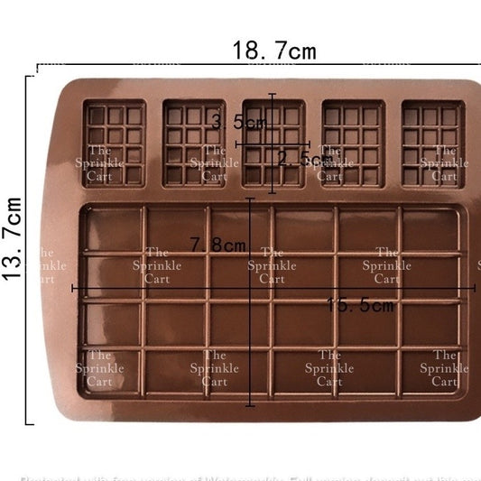 Chocolate Block BS Bar Silicone Molder for Baking Use TSC