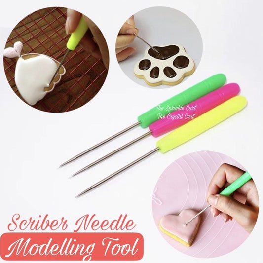 1pc Scriber Modelling Tool for Icing Fondant Cookie Decoration and DIY Craft TSC