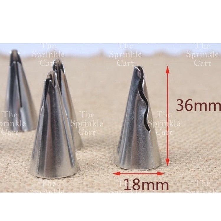 Dolls Dress Ruffles Nozzle Piping Tip Buttercream for Cake Decoration TSC