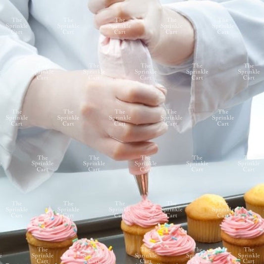 20pcs Disposable PVC Gloves Food grade Powder-free Protective Gloves for Baking Cooking Use TSC