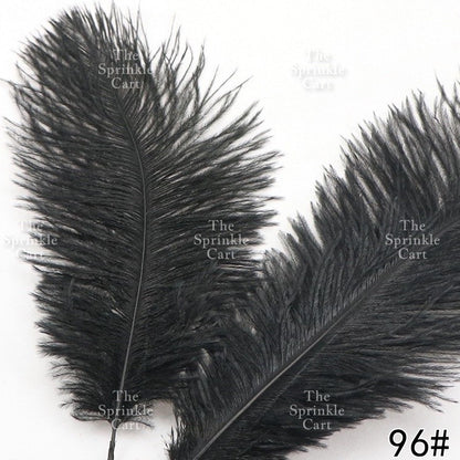 Colored Ostrich Goose Feather for DIY and Cake Decoration TSC