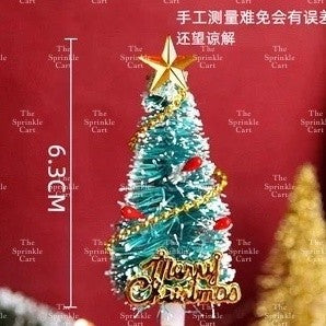 Christmas Cake Topper Polymer Ornament Decoration TSC