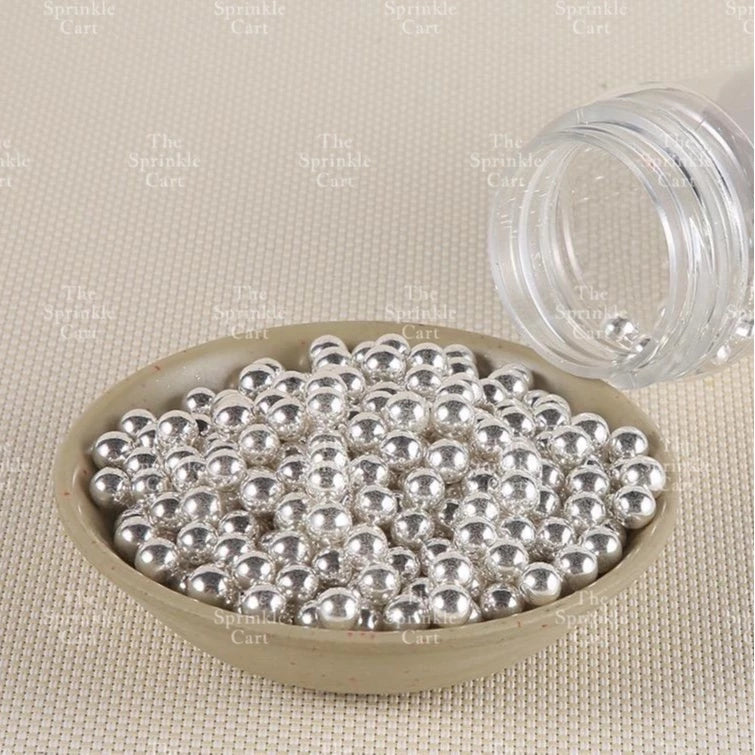 Edible Sprinkle Dragees Luxe Series Metallic Gold Rosegold Matte Pastel 50grams Decoration