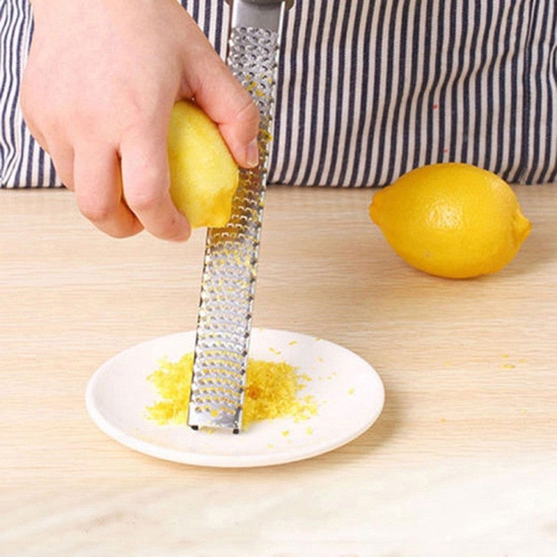 Stainless Steel Zester Grater for Chocolate Fruit Cheese Ginger Lemon Kitchen Tool TSC