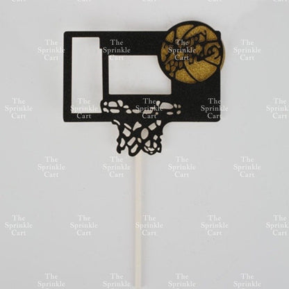Basketball and Sports Ball Theme Cake Topper for Cake DecorationTSC