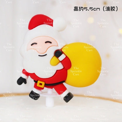 Christmas Cake Topper Polymer Ornament Decoration TSC