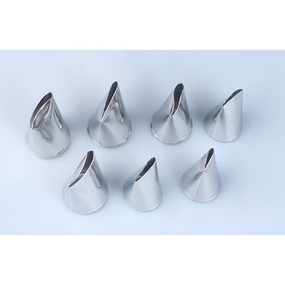 Rose Flower Petal Nozzle Icing Piping Tip Buttercream Pastry Cake Decoration Use TSC