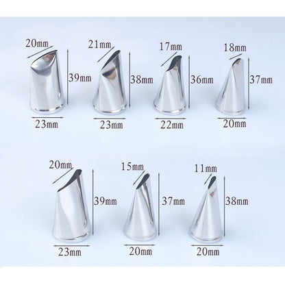 Rose Flower Petal Nozzle Icing Piping Tip Buttercream Pastry Cake Decoration Use TSC