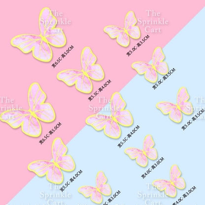 Butterfly Fan Girl Cake Topper Decoration TSC