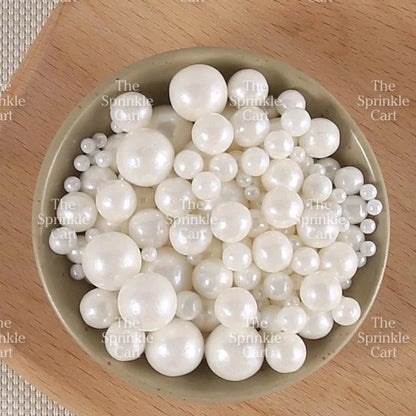 Edible Sprinkles Dragees Pearl Cake Decoration Sprinkle 50grams Confetti