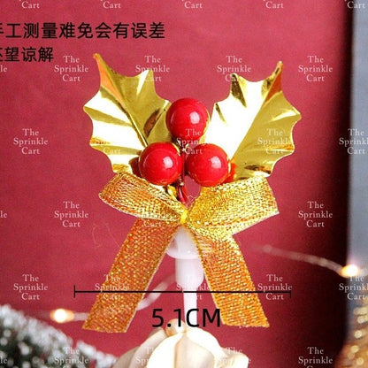 Christmas Cake Topper Polymer Ornament Decoration TSC