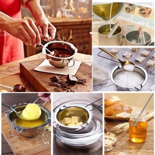 Chocolate Melting Pot (304 Stainless Steel) 400ml Double Boiler TSC