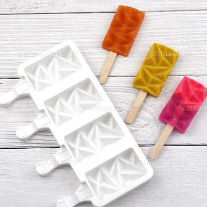 Popsicle Cakesicle Cakepop Ice Cream Silicone Molder and Packaging Supplies Stick OPP TSC