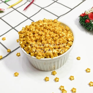 Edible Sprinkle Dragees Luxe Series Metallic Gold Rosegold Matte Pastel 50grams Decoration