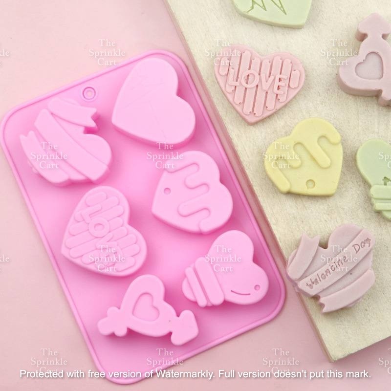 [Part 4] Silicone Chocolate Molder Baking Jelly Candy Mold Resin Crafting Decoration Baking Supplies