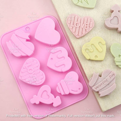[Part 4] Silicone Chocolate Molder Baking Jelly Candy Mold Resin Crafting Decoration Baking Supplies
