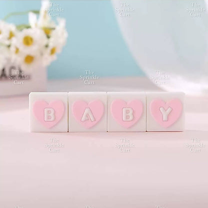 Bear Polymer Vinyl Toy Cake Topper for Baby Boy Girl Birthday Christening Party TSC