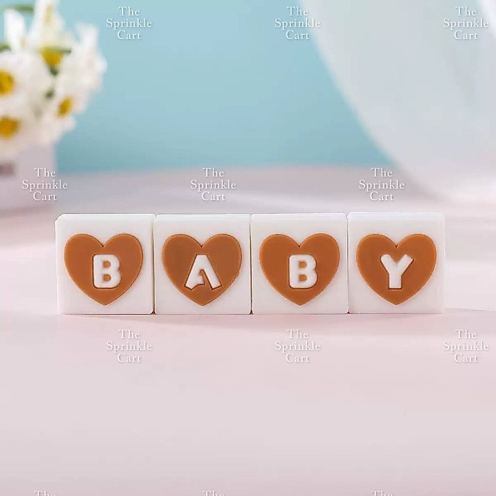 Bear Polymer Vinyl Toy Cake Topper for Baby Boy Girl Birthday Christening Party TSC