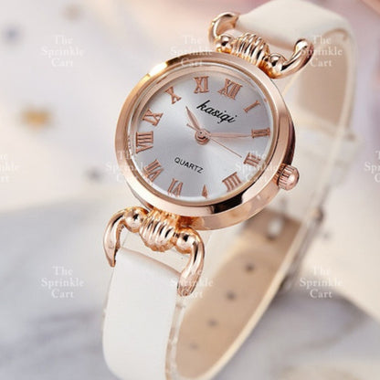 Men & Women's Watch Relo Analog Fashion Wristwatch Leather Quartz Accessories TSC