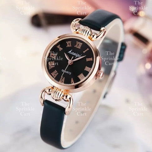 Men & Women's Watch Relo Analog Fashion Wristwatch Leather Quartz Accessories TSC