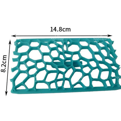 Diamond Fondant Embosser Cake Quilting Slanting Lines Embosser Cutter Baking