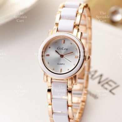 Men & Women's Watch Relo Analog Fashion Wristwatch Leather Quartz Accessories TSC