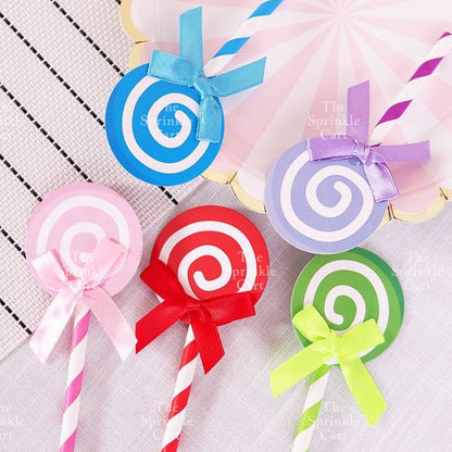 Random Happy Birthday Cake Topper Cake Decoration for Baking Party Supplies TSC