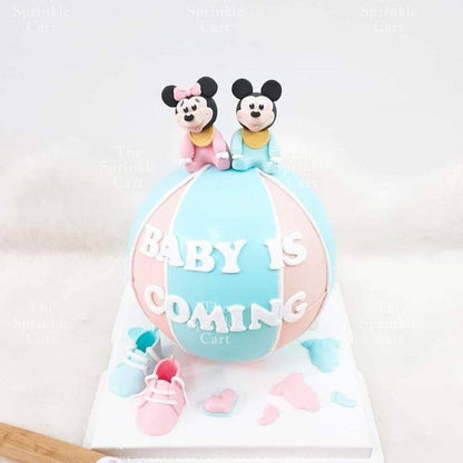 Happy Birthday Big Sphere Round Cake Molder DIY Silicone Smash Cake Mold