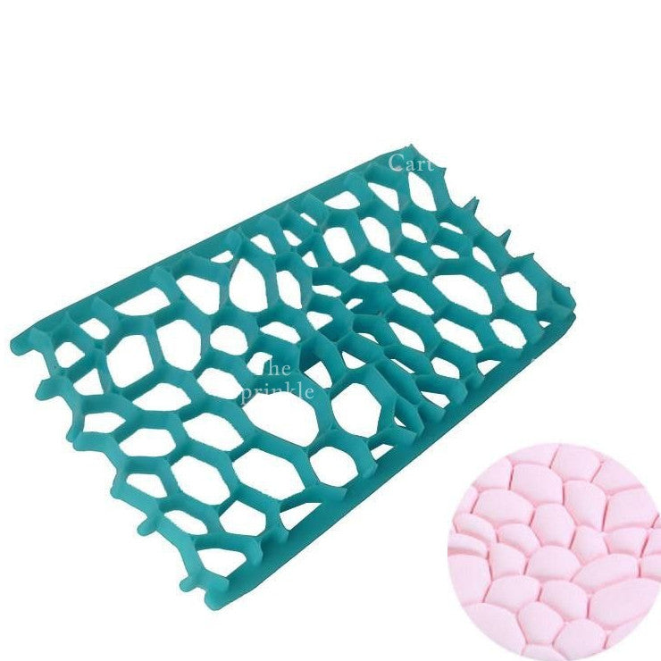 Diamond Fondant Embosser Cake Quilting Slanting Lines Embosser Cutter Baking