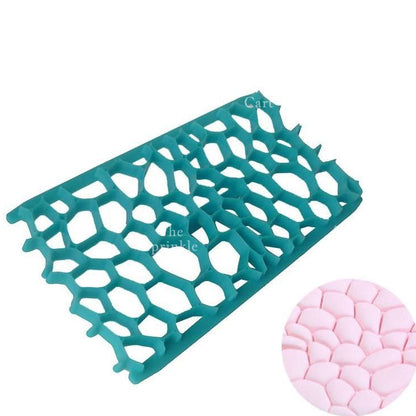 Diamond Fondant Embosser Cake Quilting Slanting Lines Embosser Cutter Baking