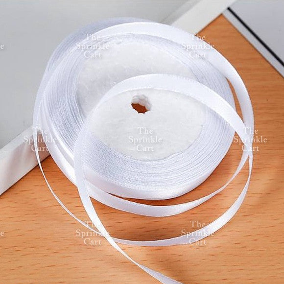 Colored Satin / Glitter Gold Silver Ribbon 23meters