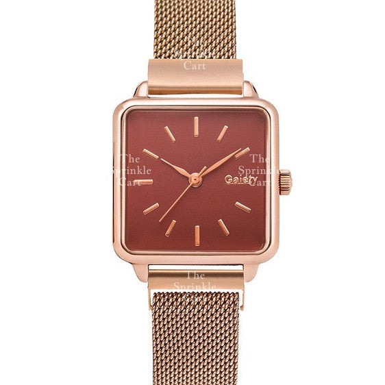 Men & Women's Watch Relo Analog Fashion Wristwatch Leather Quartz Accessories TSC
