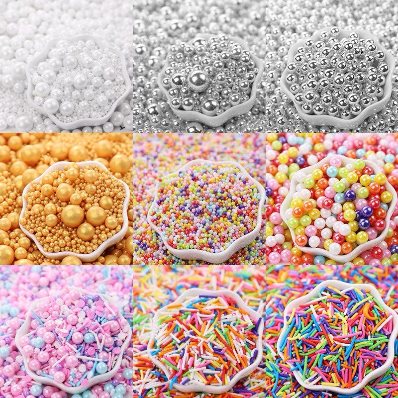 Edible Dragees Sprinkles for Cake Decoration Candy Cake Toppings TSC