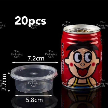 10pcs Transparent Dessert Cups Round Square Dessert Plastic Container Cake Mousse Fruits Packaging