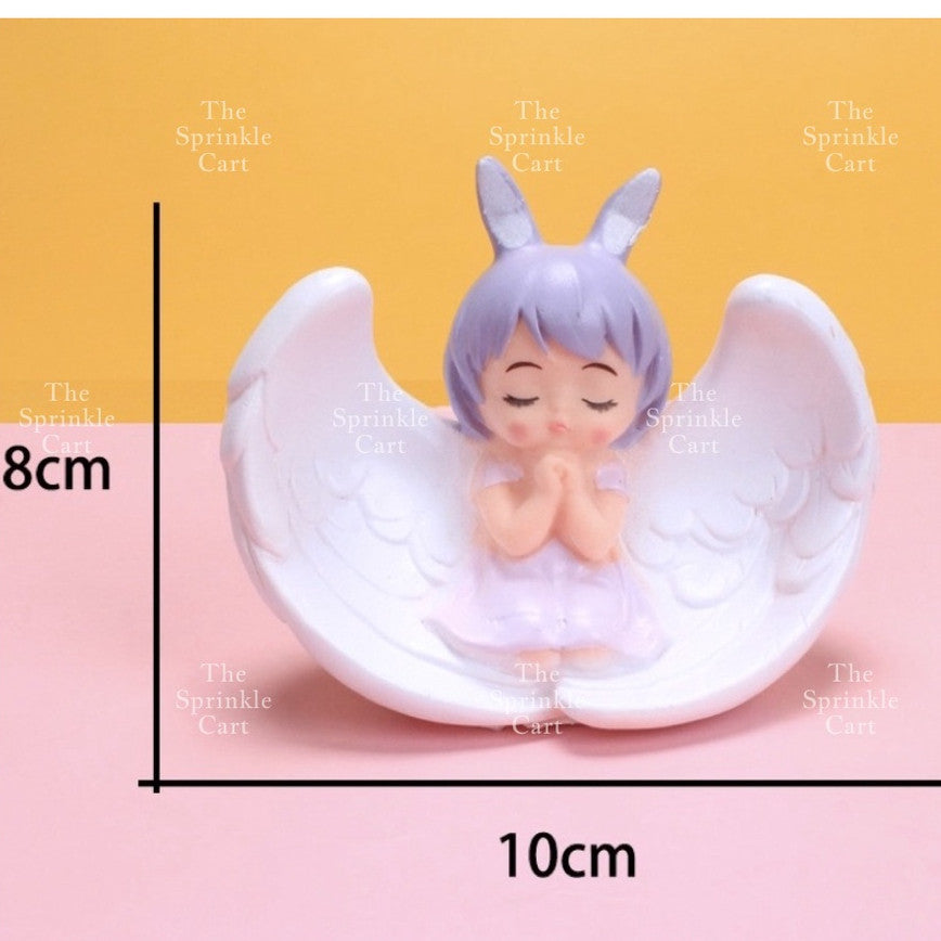 Mini Toys Cake Topper Ballerina/Fairy/Bear Balloon/Angel Toys/Grandma Grandpa/Baby Girl Baby Boy TSC