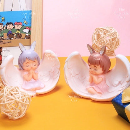 Mini Toys Cake Topper Ballerina/Fairy/Bear Balloon/Angel Toys/Grandma Grandpa/Baby Girl Baby Boy TSC