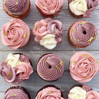 1M 2F 2D 6B 195 Nozzle Tip for Cake Icing Buttercream Pastry Decoration TSC