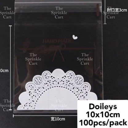 Cookie Packaging OPP Plastic Bag Halloween Christmas Pastry Bag Transparent Cookie Plastic Bag