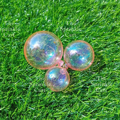 Balls Cake Topper Gold Silver Red Pink Blue Decoration Birthday Party TSC