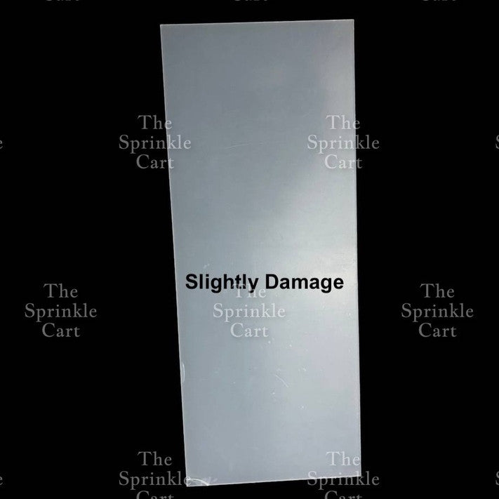 Acrylic Scraper Icing Straight Smoother and Round For Cake Frosting Cake Decoration TSC