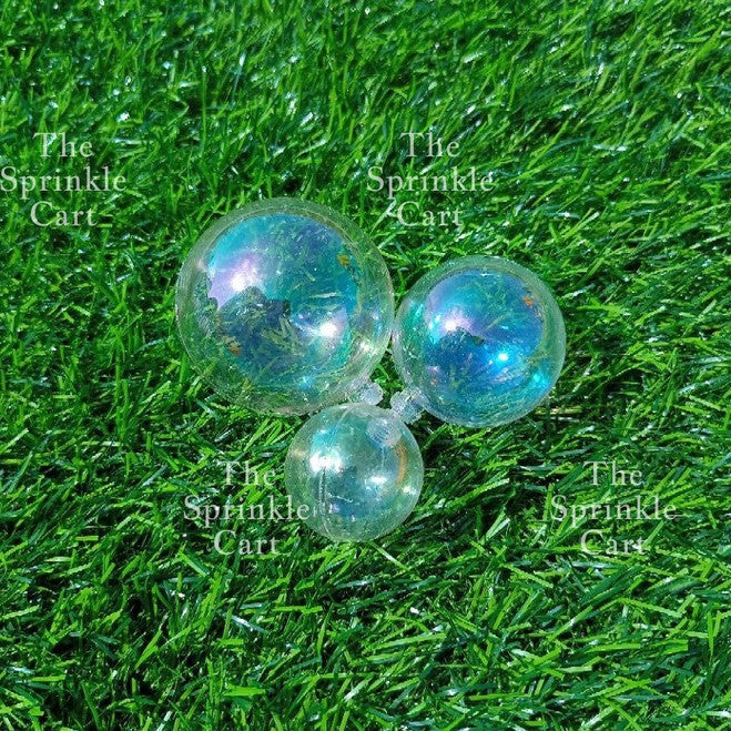 Balls Cake Topper Gold Silver Red Pink Blue Decoration Birthday Party TSC