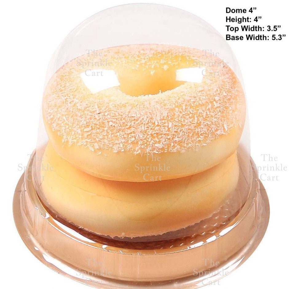Transparent Dome Container Mochi Moon Cake and Pastry Bread  PackagingTSC