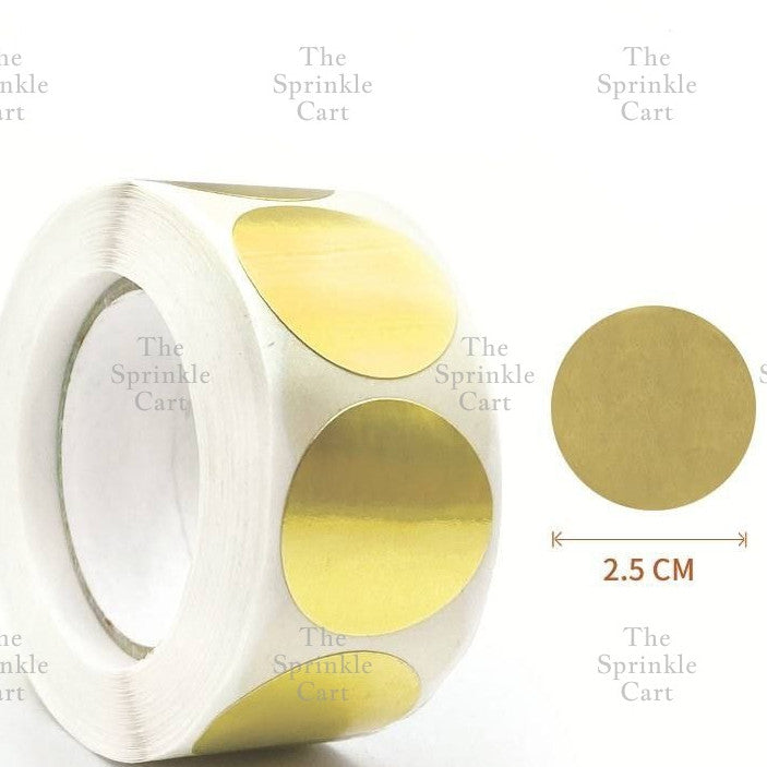 Self-adhesive Round Square Sticker and Sticky Tape Packaging TSC