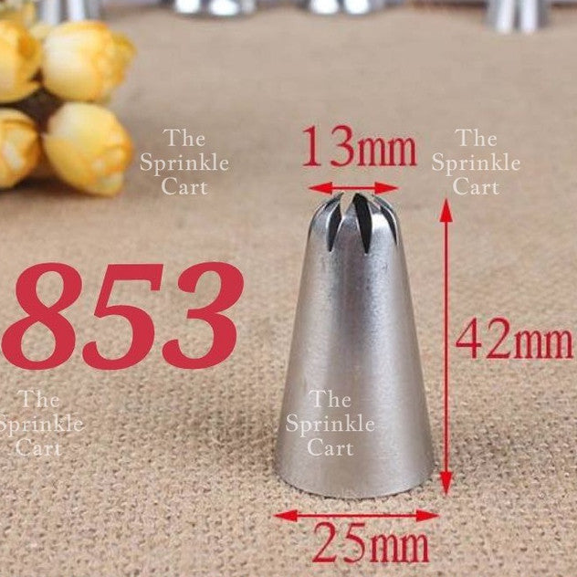 1M 2F 2D 6B 195 Nozzle Tip for Cake Icing Buttercream Pastry Decoration TSC