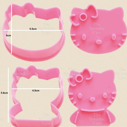 Kitty Cookie Cutter Molder Kitty Toy Cake Topper