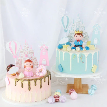 Mini Toys Cake Topper Ballerina/Fairy/Bear Balloon/Angel Toys/Grandma Grandpa/Baby Girl Baby Boy TSC