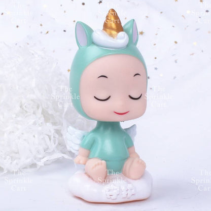 Mini Toys Cake Topper Ballerina/Fairy/Bear Balloon/Angel Toys/Grandma Grandpa/Baby Girl Baby Boy TSC