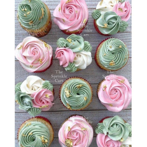 1M 2F 2D 6B 195 Nozzle Tip for Cake Icing Buttercream Pastry Decoration TSC